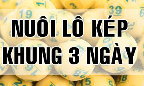 <strong>Nuôi lô kép khung 3 ngày</strong>